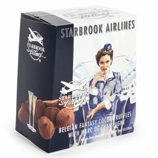 Starbrook Airlines čokoládové lanýže s Marc de Champagne 200g