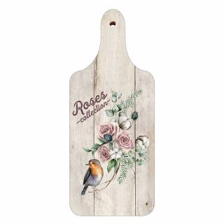 Dekorační kuchyňské prkénko – Roses collection (Dekorační kuchyňské prkénko 28 x 12 cm s originálním potiskem)