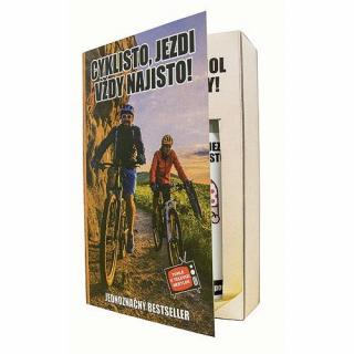 Kosmetická sada kniha pro cyklistu – gel 200 ml a šampon 200 ml (Dárková sada pro sportovce)