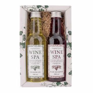 Kosmetika Wine Spa – gel 200 ml a šampon 200 ml