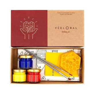 Včelobal - kreativní set (Set na výrobu vlastních voskových ubrousků)