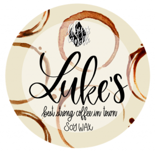 Vonný vosk: Vůně toho nejlepšího kafe  Vůně svíčky Luke's