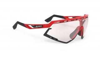 RUDY PROJECT - DEFENDER - FIRE RED / BLACK - IMPACTX PHOTOCHROMIC 2 LASER RED