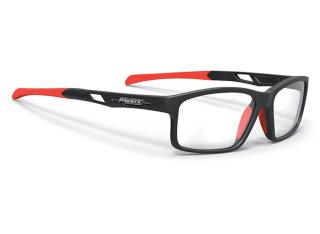 RUDY PROJECT - INTUITION - BLACK MATTE / RED FLUO Tvar: Shape A