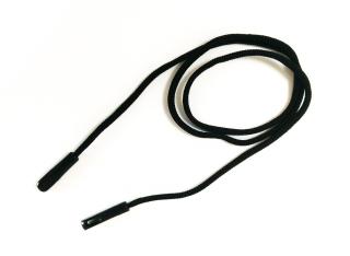 ŠŇŮRKA SE SILIKONOVOU KONCOVKOU 8MM - ČERNÁ