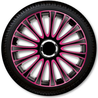 Poklice na kola Racing4 Le Mans Pro Pink 15" (Kryty kol růžové)