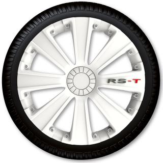 Poklice na kola Racing4 RS-T White 15" (Kryty kol bílé)