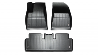 2befair Sada gumových rohoží do interiéru vozu | Tesla Model 3