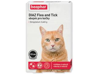 BEAPHAR Obojek antiparazitní DIAZ Flea and Tick 35 cm