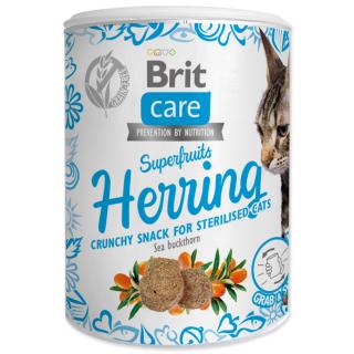BRIT Care Cat Snack Superfruits Herring with Sea Buckthorn 100g