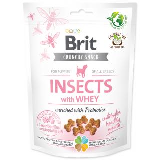 Brit Care Dog Crunchy Cracker. Insects with Whey enriched with Probiotics 200g