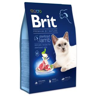 BRIT Premium by Nature Cat Sterilized Lamb 8kg