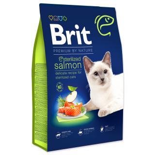 BRIT Premium by Nature Cat Sterilized Salmon 8kg