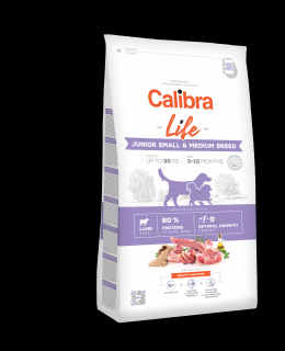 Calibra Dog Life Junior Small&Medium Breed Lamb 12kg