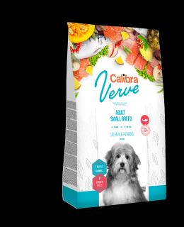 Calibra Dog Verve GF Adult Small SalmonHerring 6kg (objednání u dodavatele)