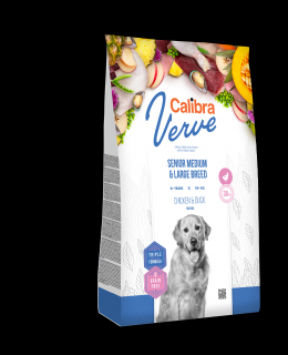 Calibra Dog Verve GF Senior M&L Chicken&Duck 12kg