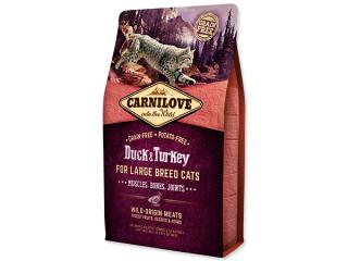 CARNILOVE Duck and Turkey Large Breed Cats Muscles, Bones, Joints 2kg