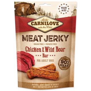 CARNILOVE Jerky Snack Chicken & Wild Boar Bar 100g