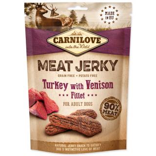 CARNILOVE Jerky Snack Turkey with Venison Fillet 100g
