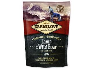 CARNILOVE Lamb & Wild Boar for Dog Adult 1,5kg