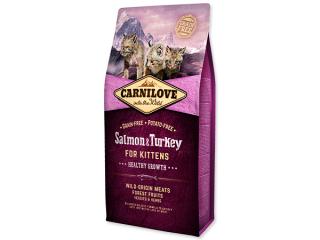 CARNILOVE Salmon and Turkey Kittens Healthy Growth 6kg