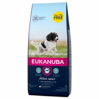 EUKANUBA Adult Medium Breed - BONUS 18kg