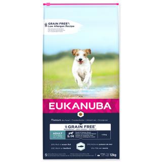 EUKANUBA Adult Small & Medium Grain Free Ocean Fish 12kg