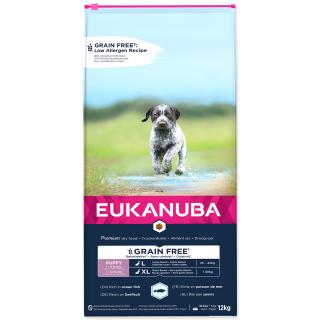 EUKANUBA Puppy & Junior Large & Giant Grain Free Ocean Fish 12kg