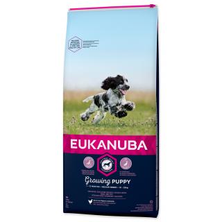 EUKANUBA Puppy & Junior Medium Breed 15kg