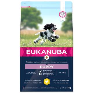 EUKANUBA Puppy & Junior Medium Breed 3kg