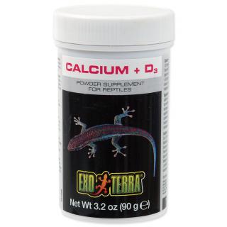 Hagen Exo Terra doplňkové krmivo kalcium + vitamín D3 90 g