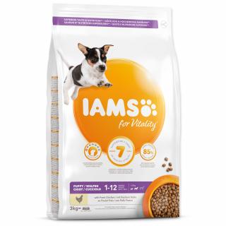 IAMS Dog Puppy Small & Medium Chicken 3kg