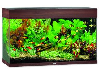 Juwel akvarijní set Rio LED 125 tmavě hnědý 81x36x50 cm, 125 l