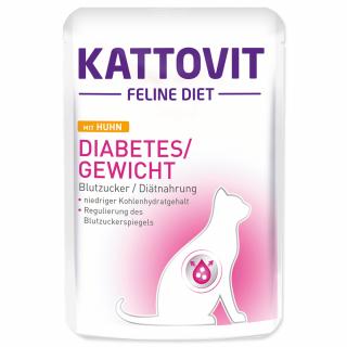 Kapsička KATTOVIT Diabetes kuře 85g