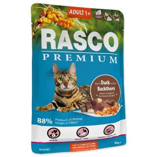 Kapsička RASCO Premium Cat Pouch Adult, Duck, Buckthorn 85g