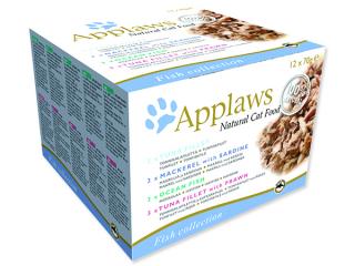 Konzervy APPLAWS Cat Fish Selection multipack 12 x 70 g 840g