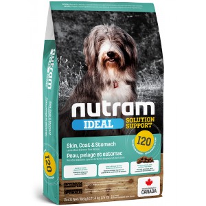 Nutram Ideal Sensitive Skin Coat Stomach Dog 11,4 kg (pro dospělé psy s citlivým zažíváním, problematickou kůží a srstí)