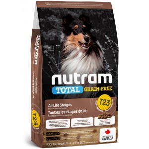 Nutram Total GrainFree Turkey Chicken Duck, Dog 2kg (bezobilné krmivo, krůta, kuře a kachna, pro psy)