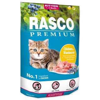 RASCO Premium Cat Kibbles Kitten, chicken, blueberries 0,4kg