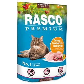 RASCO Premium Cat Kibbles Senior, Turkey, Cranberries, Nasturtium 0,4