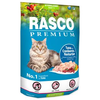 RASCO Premium Cat Kibbles Sterilized, Tuna, Cranberries, Nasturtium 0,4 kg