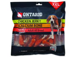 Snack ONTARIO Chicken Jerky + Calcium 500g