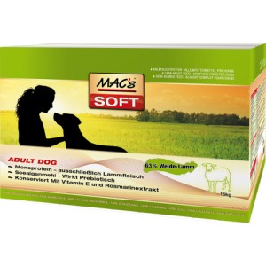 SOFT MACs Dog GRAIN FREE JEHNĚ A KACHNA 15kg 3x5kg