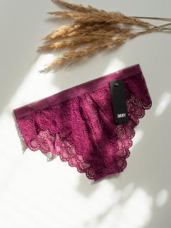 DKNY brazilky Superior Lace - magenta Velikost: M