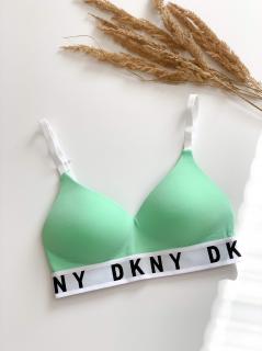 DKNY Cozy Boyfriend push-up podprsenka - Jade zelená Velikost: L