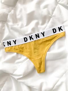 DKNY Cozy Boyfriend tanga - GoldenROD Velikost: L