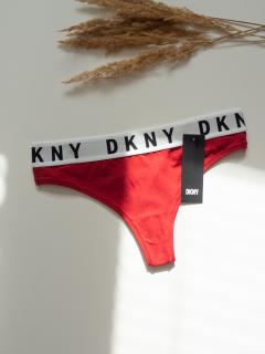 DKNY tanga Cozy Boyfriend - cherry Velikost: L