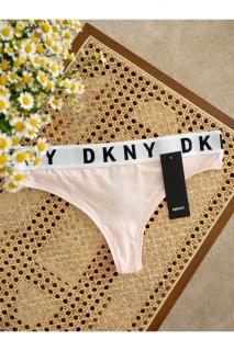 DKNY tanga Cozy Boyfriend - světle růžová Velikost: L