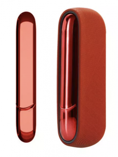 Silikonový luxusní obal na IQOS 3 DUO Barva: Červená