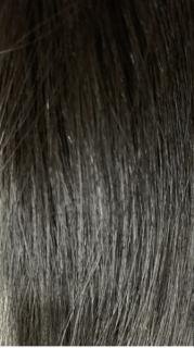 Východoevropské vlasy 10 pramenů černá odstín 1B Vlasy délka: 40-44 cm
